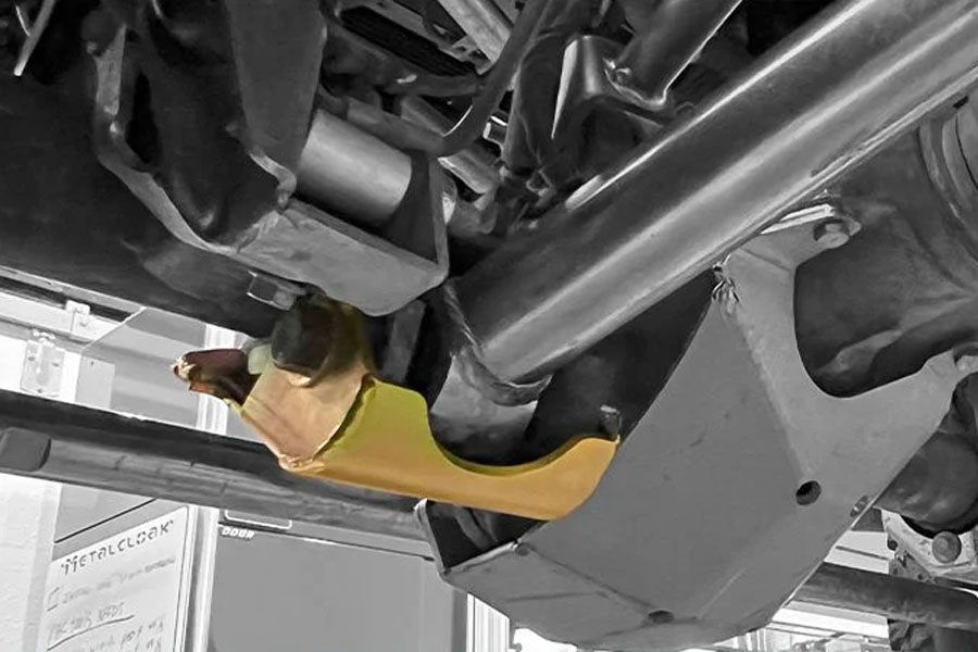 MetalCloak Front Lower Control Arm Bolt-On Skid Plates - Pair - JL/JT