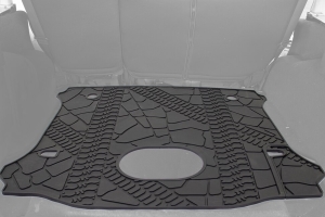 King 4WD Premium Four-Season Cargo Liner - w/Subwoofer Cutout - JK 4dr 2014+ 