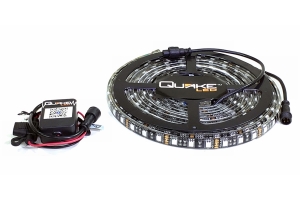 Quake LED 16ft RGB LED Strip Light, Quad Lock/Interlock Compatible 