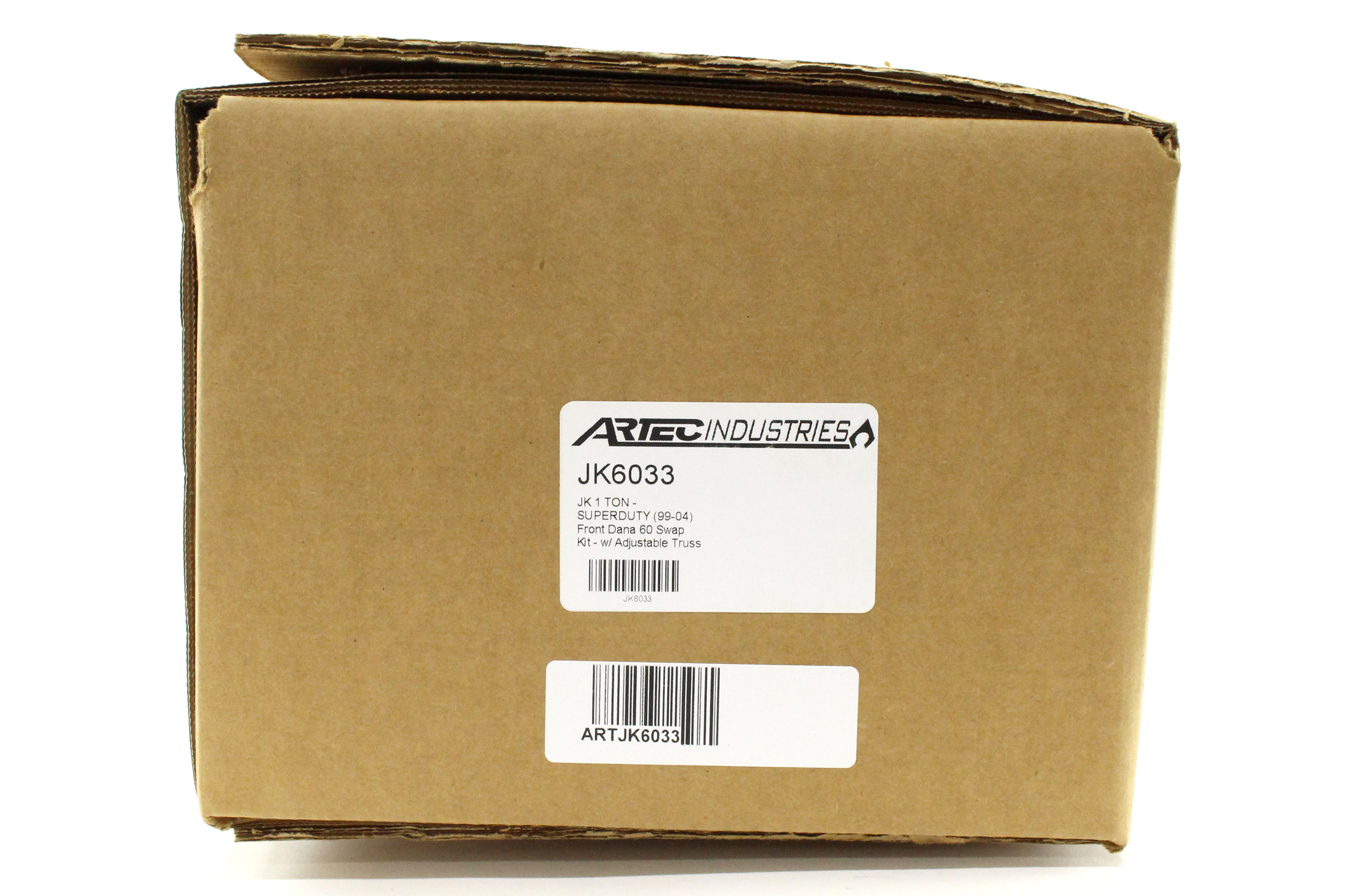 Artec Industries JK 1 TON - SUPERDUTY 99-04 Front Dana 60 Swap Kit - w/ Adjustable Truss Upper Link Mount - Single - JK