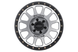Method Race Wheels 305 NV Series Wheel 17x8.5 6x5.5 25mm Offset Black Machined Face  - Bronco 2021+