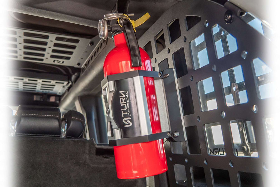 Turn Offroad L-Track Fire Extinguisher Mount