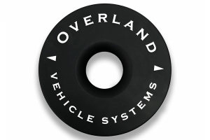 Overland Vehicle Systems Recovery Ring 6.25in, Black