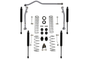 Rubicon Express 3.5/4.5in Standard Coil Lift Kit w/ Twin Tube Shocks - JL 4Dr