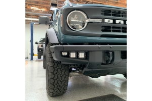 Grimm Offroad Steel Front Bumper Auxiliary Pod Light Mount Kit  - Bronco 2021+