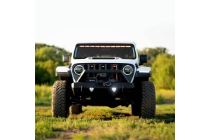 KC HiLiTES Flex ERA 3 Dual Mode LED 2-Light Kit - For Jeep Aftermarket Bumpers