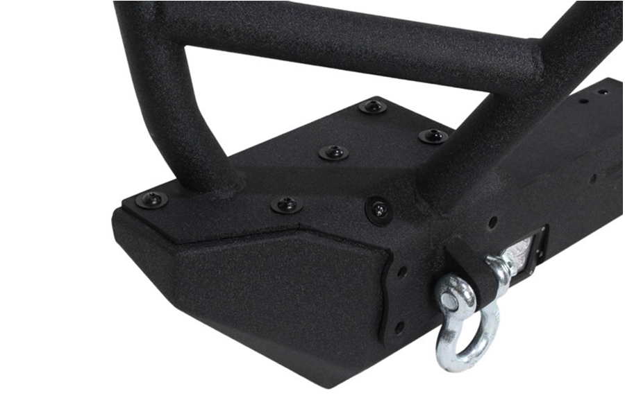 Fishbone Offroad Front Winch Bumper w/ Full Grille Guard  - JK 