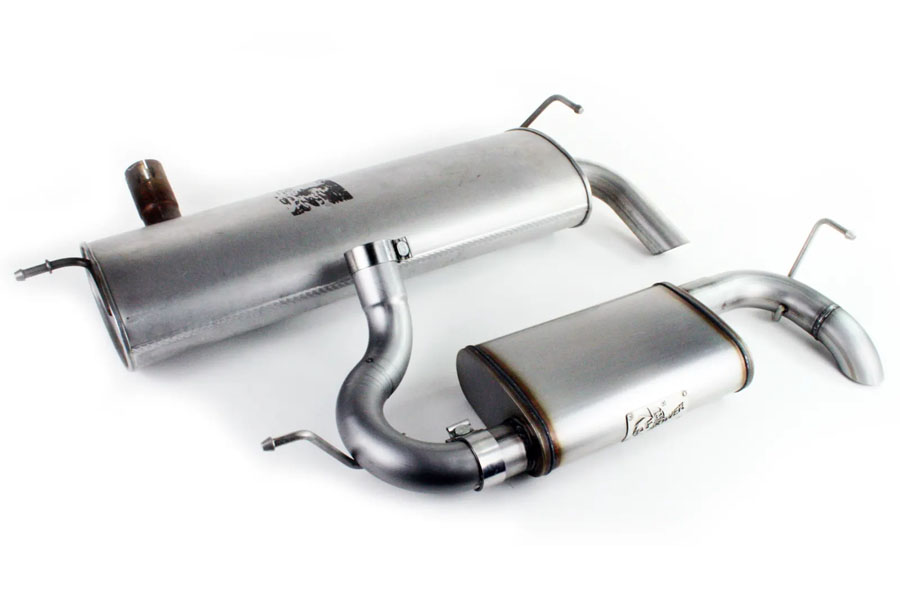 aFe POWER MACH Force-Xp 2.5in Axle-Back Hi-Tuck Exhaust System - JK