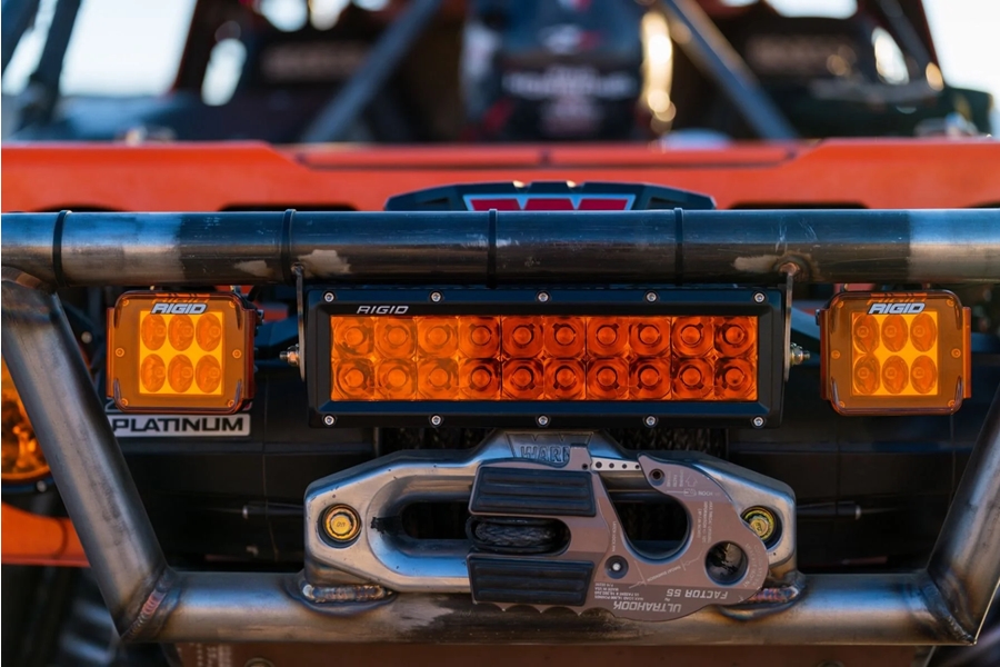 Rigid Industries Light Cover D-Series Amber PRO