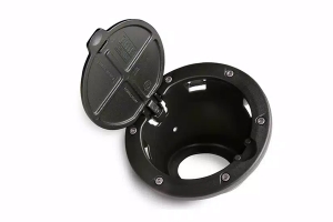 AMP Research Fuel Door - Black - JK