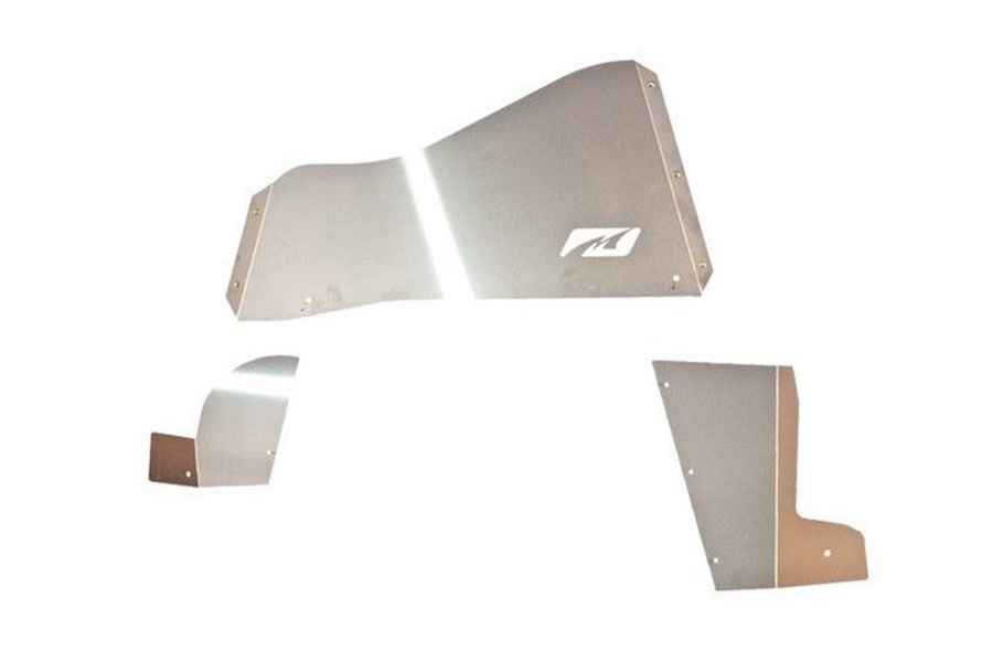 Motobilt Rear Inner Fenders - Aluminum  - JK 