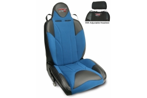 MasterCraft Baja RS DirtSport Reclining Seat w/Adj. Headrest Black/Blue/Blue