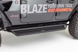 Go Rhino Dominator D1 Side Steps - Black - JT