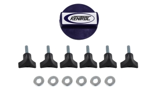 Kentrol Hardtop Removal Kit - Textured Black  - JK 