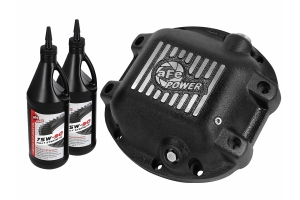 AFE Power Differential Cover - Black w/Gear Oil - JK/LJ/TJ/XJ