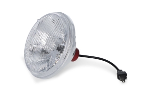 Holley RetroBright 7in LED Headlight, White - Single - TJ/CJ