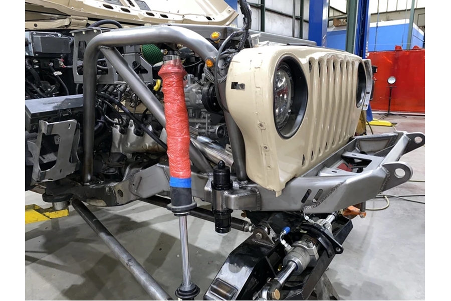 Motobilt Front Half Frame Kit - Bare Steel - LJ/TJ