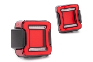 Outside Line Motoring LED Tail Lights - Red  - JL