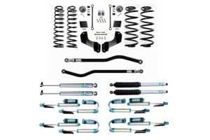 Evo Manufacturing 2.5in Enforcer Overland Stage 1 PLUS Lift Kit w/ Shock Options - JL Diesel 