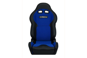 Corbeau VX 2000 Black Vinyl / Blue Cloth