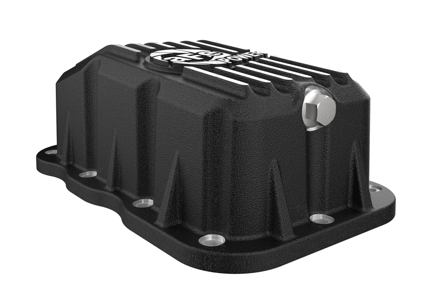 aFe POWER Pro Series Engine Oil Pan - Black w/ Machined Fins - JL 2DR 2.0L