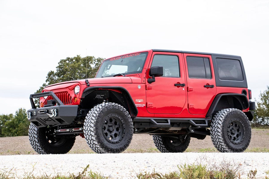 Rough Country Angry Eyes Replacement Grille - JK