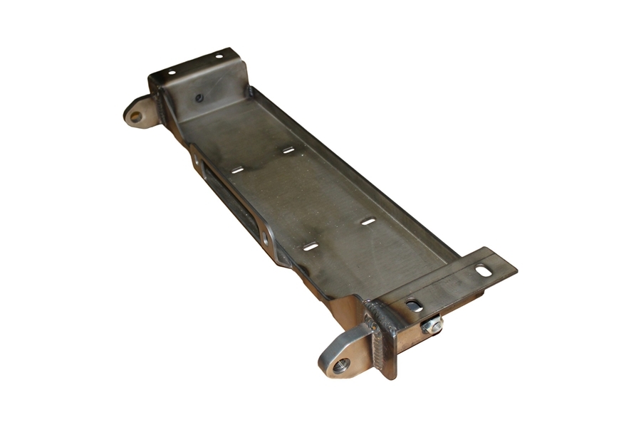 VKS Fab Shorty V3 Front Bumper w/ Hoop - Bare Steel - JK