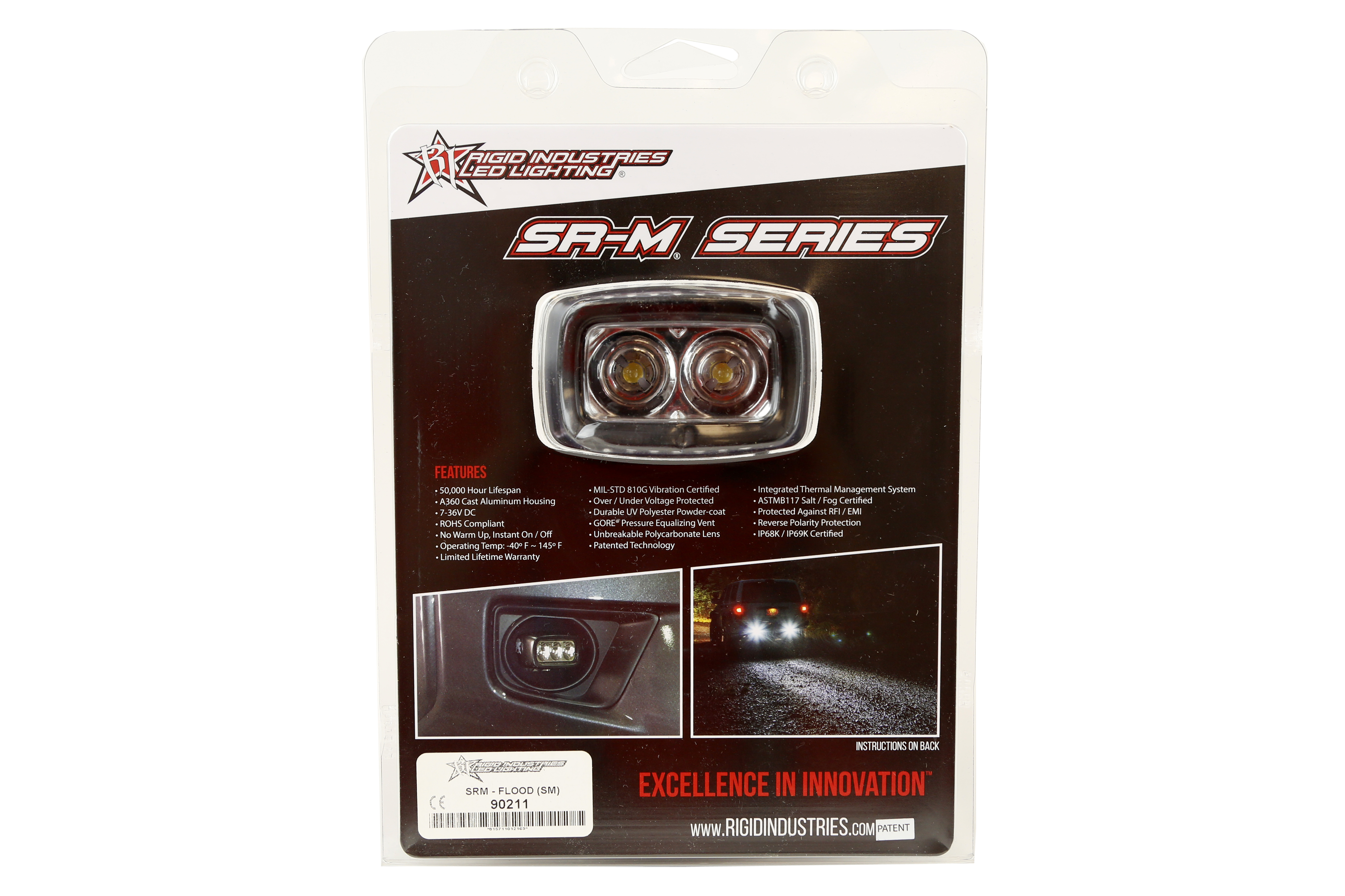 Rigid Industries SR-M Pro Flood Light