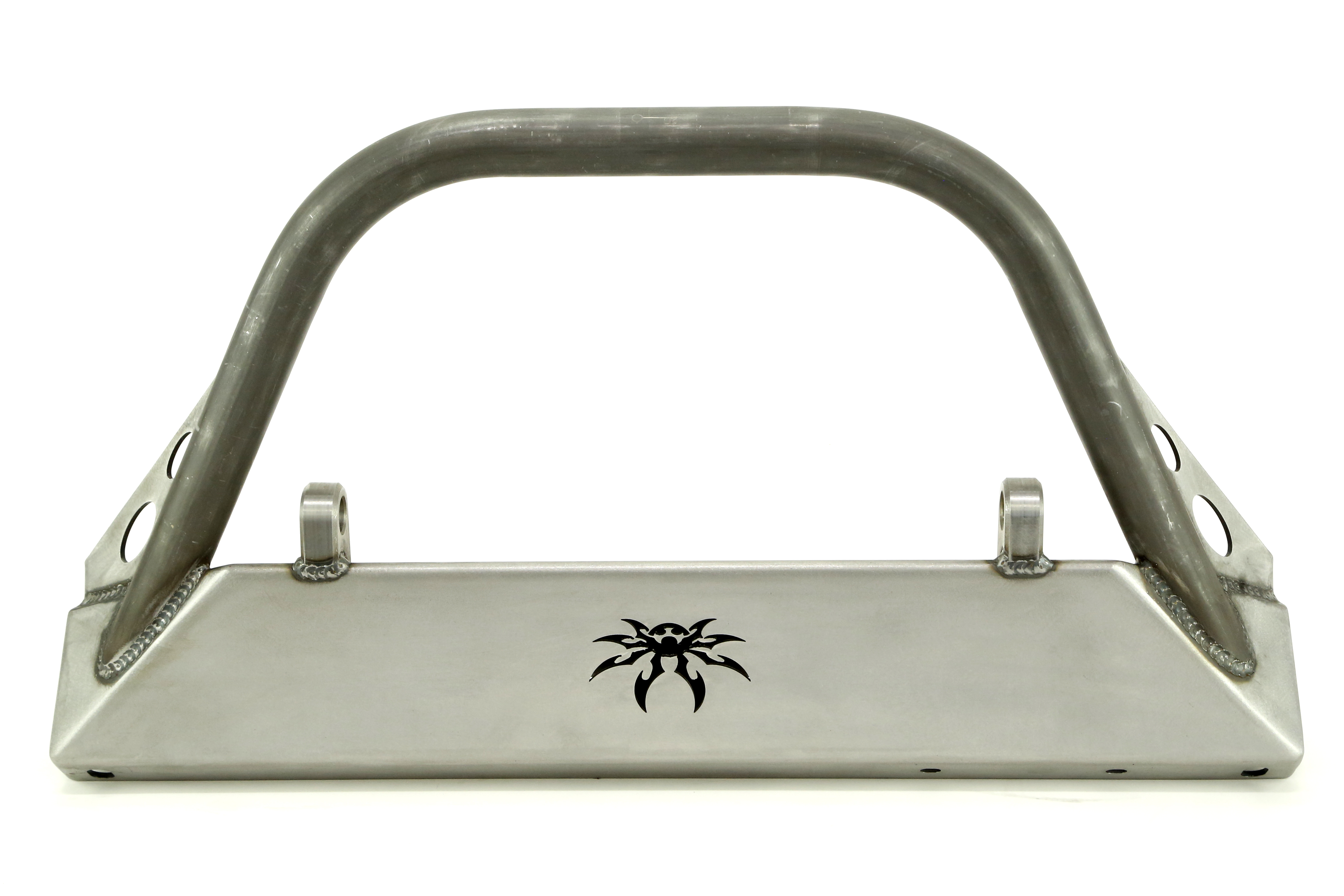Poison Spyder BFH Front Bumper w/Shackle Tabs and Brawler Bar Bare - YJ