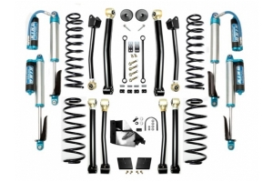 Evo Manufacturing 3.5in Enforcer Stage 4 Lift Kit w/ Comp Adjuster Shocks - JL 