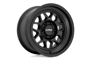 KMC Wheels KM725 Terra Wheel,  -38MM 17x9 5x5 - Black - JT/JL/JK