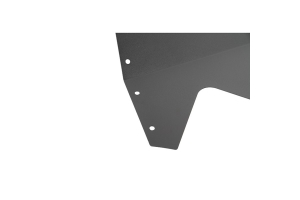 Rugged Ridge Front Inner Fender Liners, Aluminum - Black  - JL