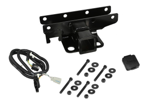 Rugged Ridge Receiver Hitch Kit w/ Jeep Plug  - JK