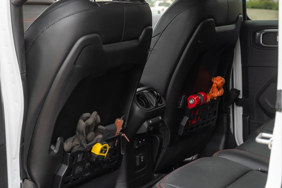 DV8 Offroad Seat Back MOLLE Pockets - JT/JL Rubicon & Mojave