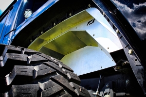 Motobilt Rear Aluminum Inner Fenders - Bare - JT 