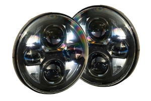 Morimoto Sealed7 2.0 Head Light Set - 07-17 JK 