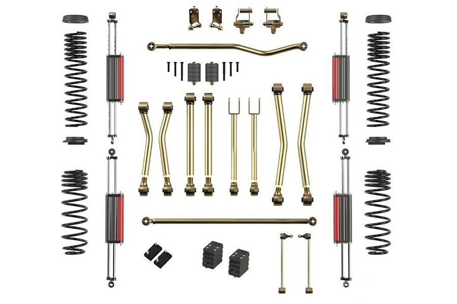 MetalCloak 2.5in Mid-Arm Game Changer Lift Kit - JL 392