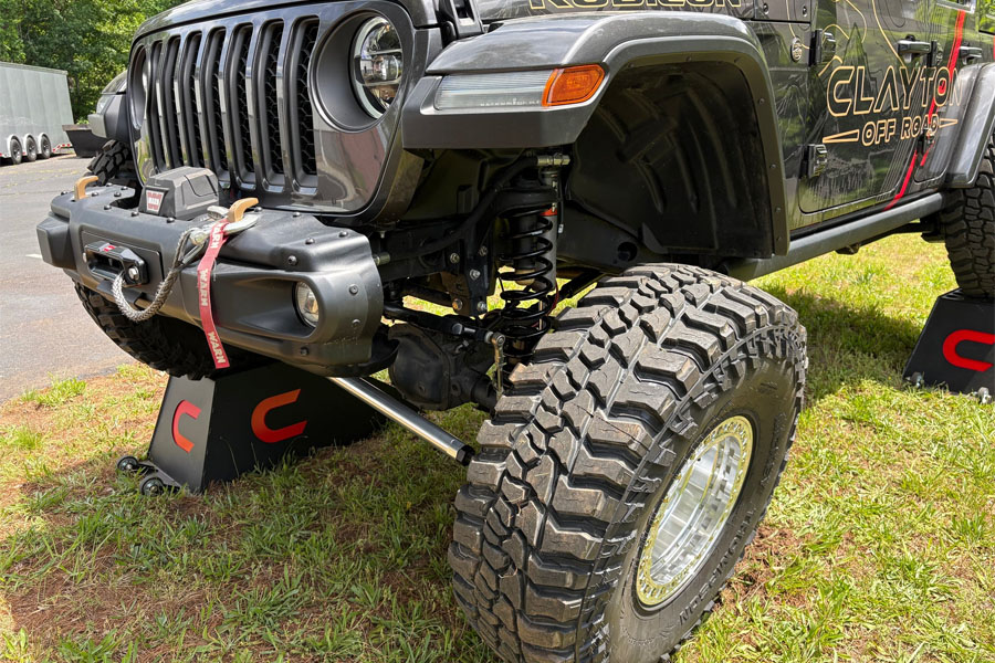 Clayton Off Road 4in Front Bump Stops Pair - JL/JT/JK