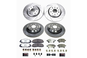 Power Stop Z36 Truck and Tow Front and Rear Brake Kit - JT/JL 2018-2023