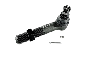 Apex Chassis 2.5 Ton Drag Link Kit, No Flip - Black Aluminum - JT/JL 