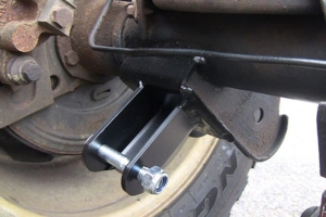 Clayton Lower Shock Relocation Kit  - TJ/ LJ