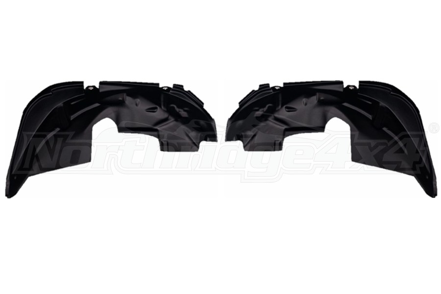 Paramount Front Plastic Inner Fender Liners Jeep Rubicon 20182022