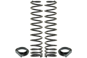 RockJock Front Coil Spring and Isolator Set-4in - JL 2.0/3.6