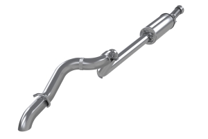 MBRP 2.5in Cat-Back Single Rear Exit Exhaust System - Aluminum - JL 2.0L/3.6L