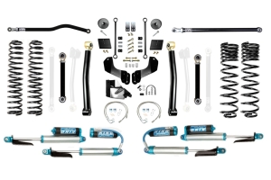 EVO Manufacturing 6.5in Enforcer Overland Stage 3 Plus Lift Kit w/ Comp Adjusters - JT Diesel