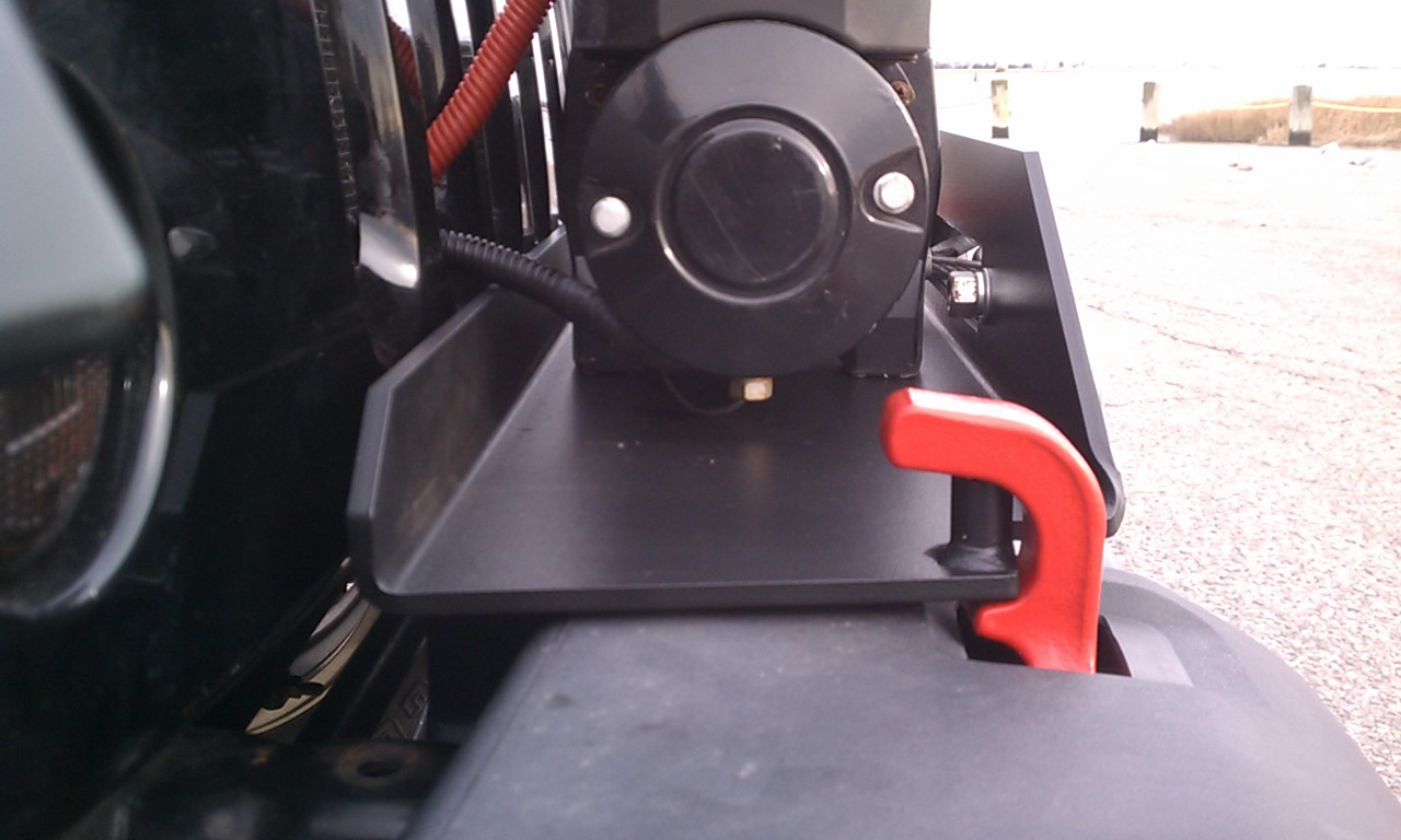 Rock Hard 4x4 Patriot Series Factory Bumper Winch Plate - JK