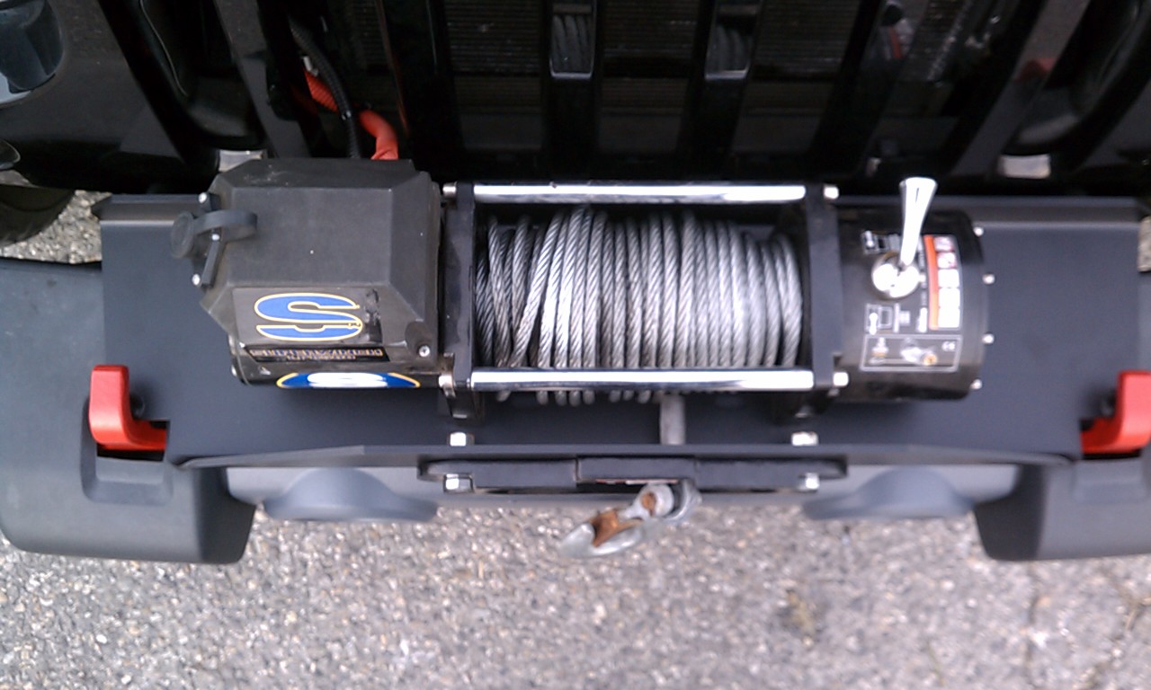 Rock Hard 4x4 Patriot Series Factory Bumper Winch Plate - JK
