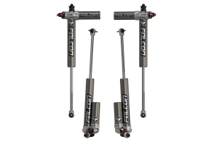 Teraflex Falcon Series 3.3 Adjustable Piggyback Shocks Front & Rear Kit 3-4.5in Lift - JK 2dr