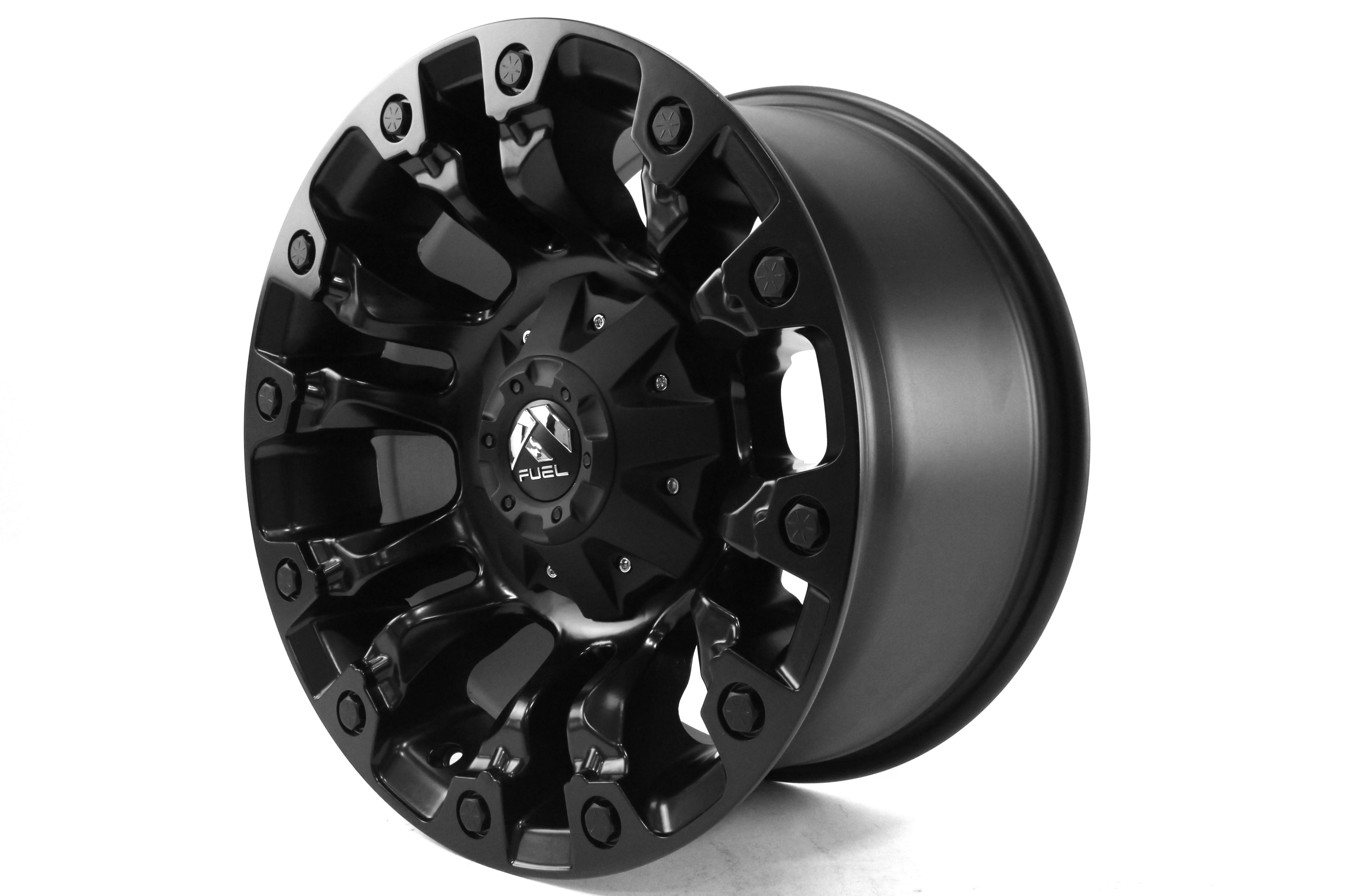 MHT Fuel Vapor Wheel Matte Black 17x9 5x5 - JT/JL/JK
