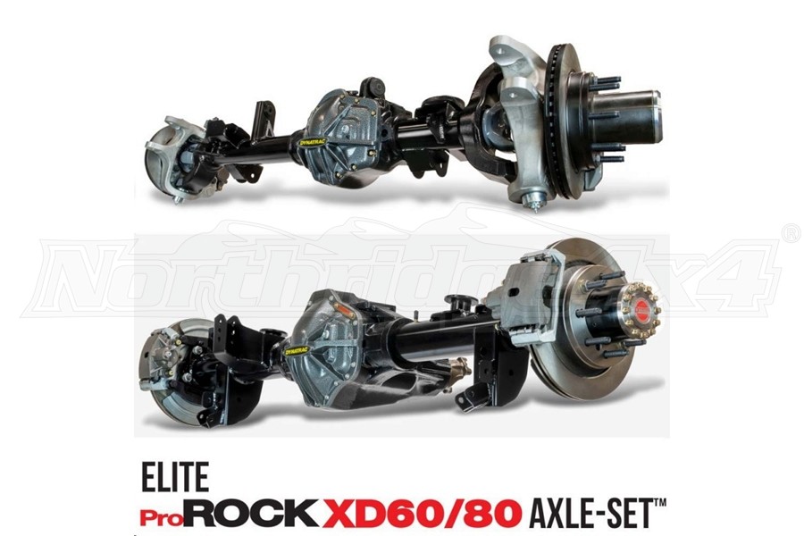 Dynatrac Elite ProRock 60/80 Axle Set, 72.5in Width - ARB Air Locker 5.38 - JT